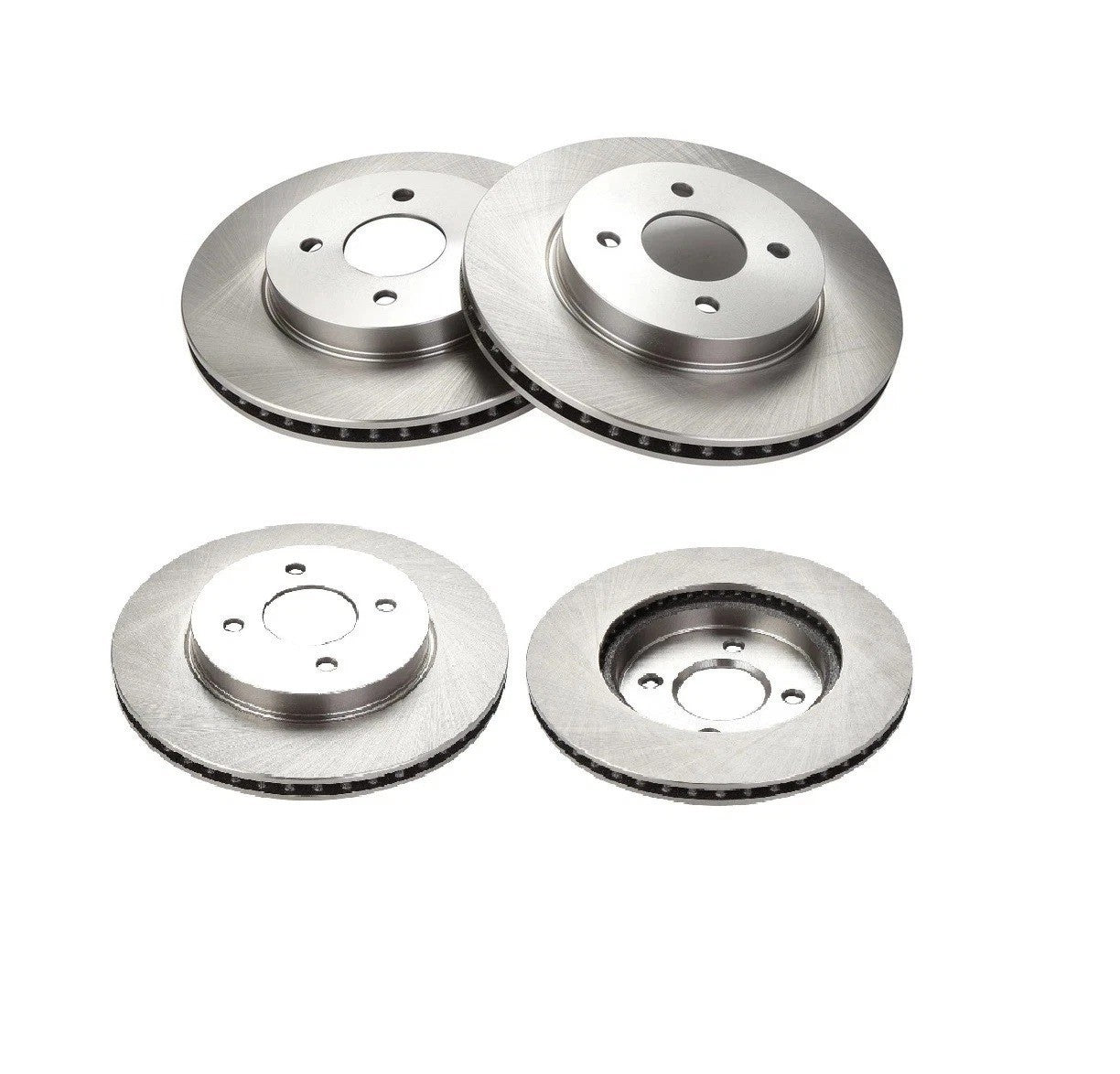 Front Brake Rotors Set For 2012-2019 Nissan Versa 2014-2019 Versa Note