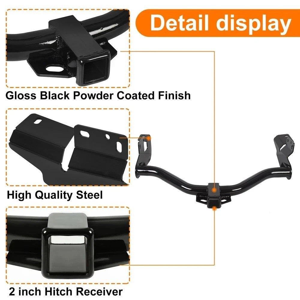 For 2005-2012 Ford Escape Class 3 Trailer 2" Hitch Receiver Rear Bumper Towing