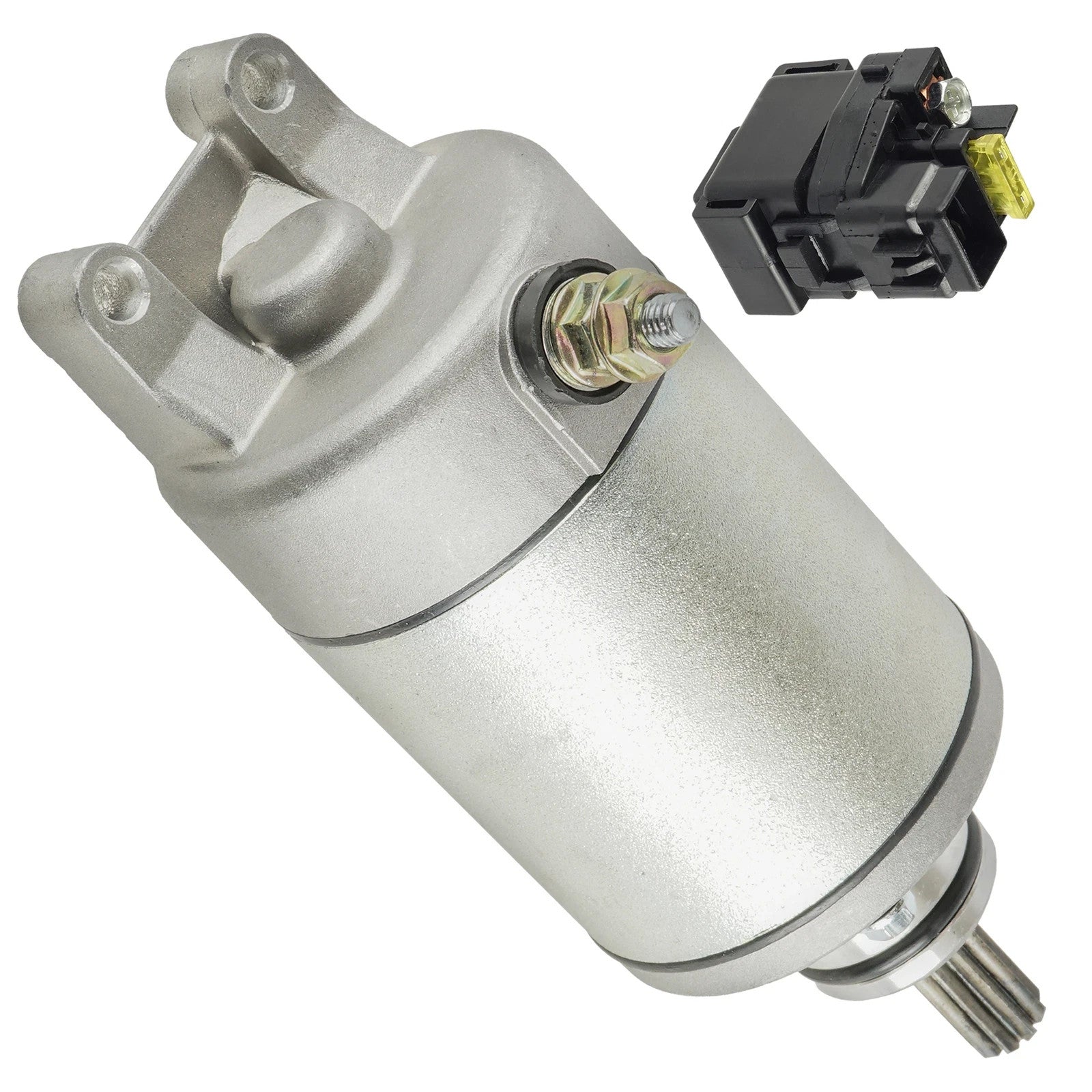 Starter & Relay Solenoid for Suzuki LT-Z400 LT-Z400F Quadsport Z400 2003-2008