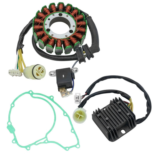 Stator & Regulator & Gasket for Honda TRX300 Fourtrax 300 1988-1992 **18 Pol**