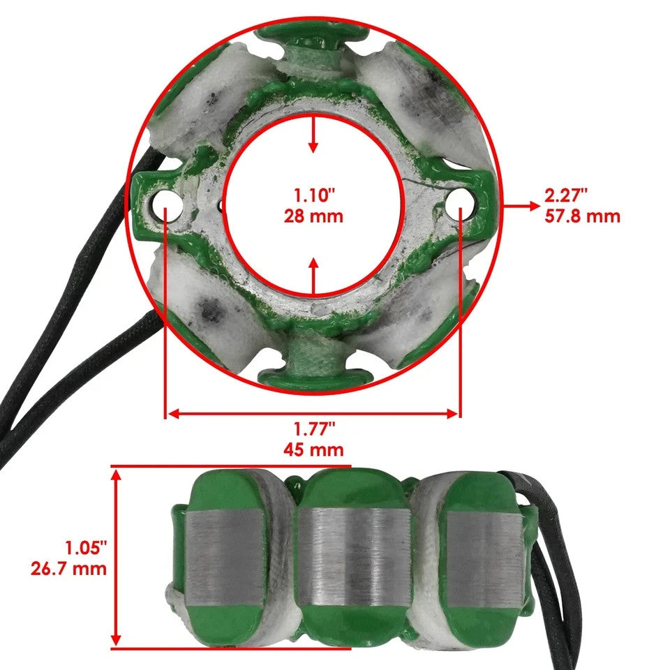 Caltric Stator for KTM / 77039004000 / Stator Generator Alternator Magneto