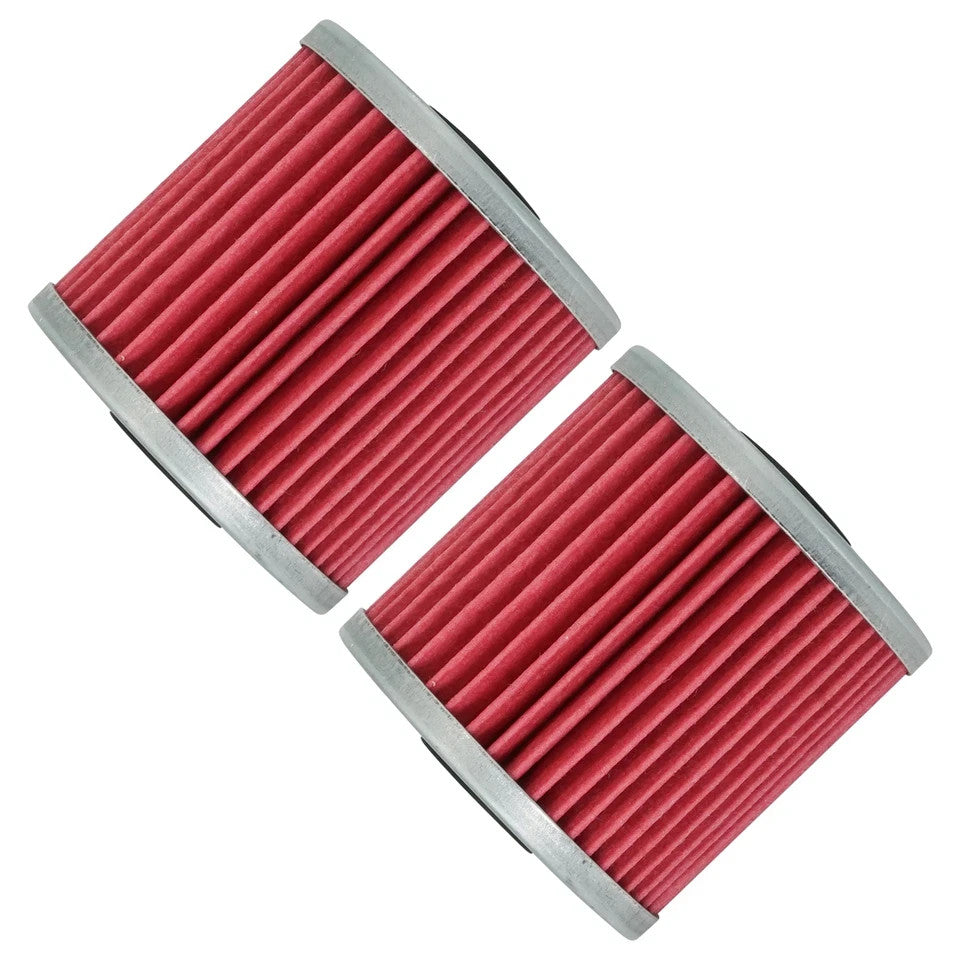 2 Pack Oil Filter for Kawasaki KLR650 KLR-650 KLR 650 1987-2018 16099-004