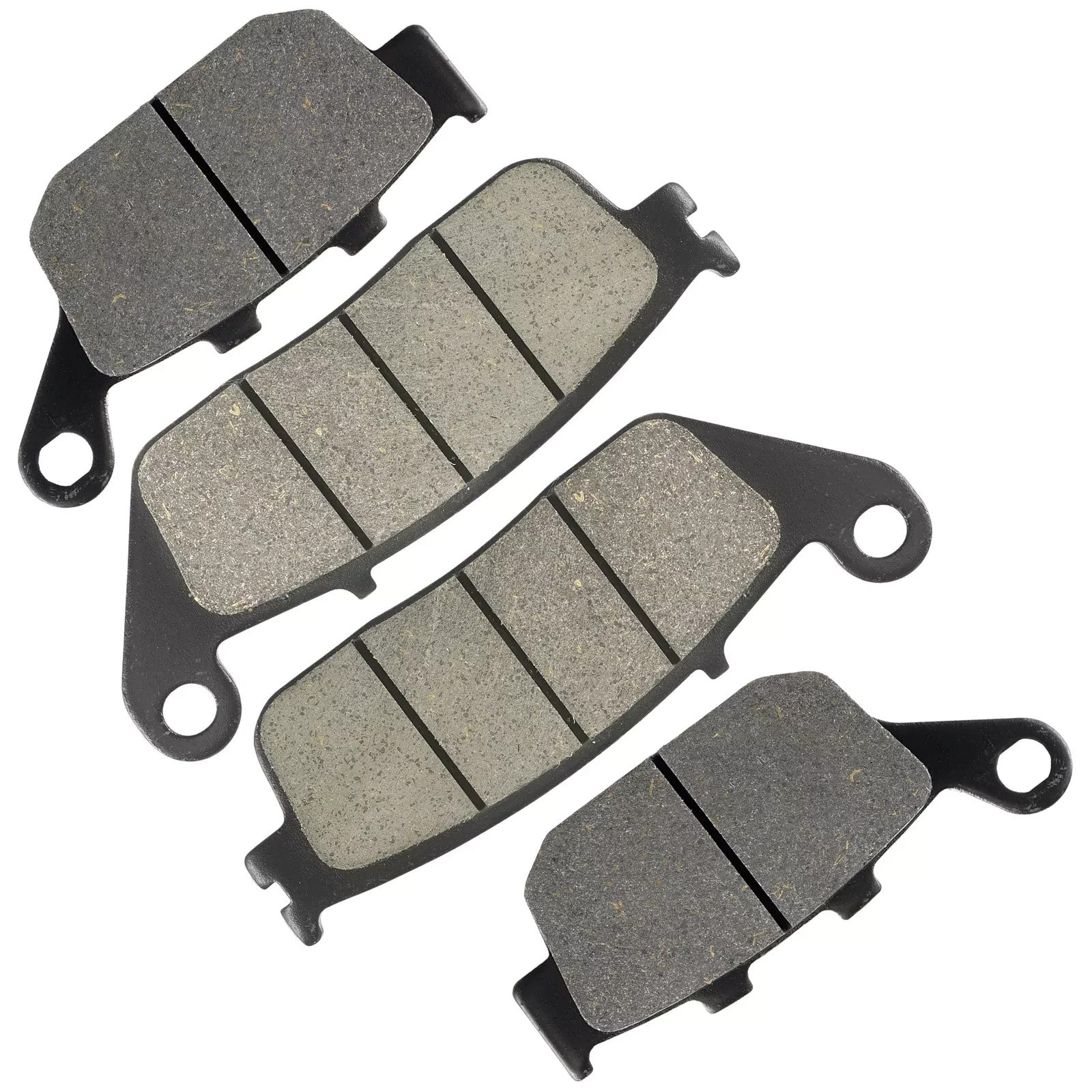 Caltric Front and Rear Brake Pads for Honda CBR500R CBR500RA ABS 2013-2024