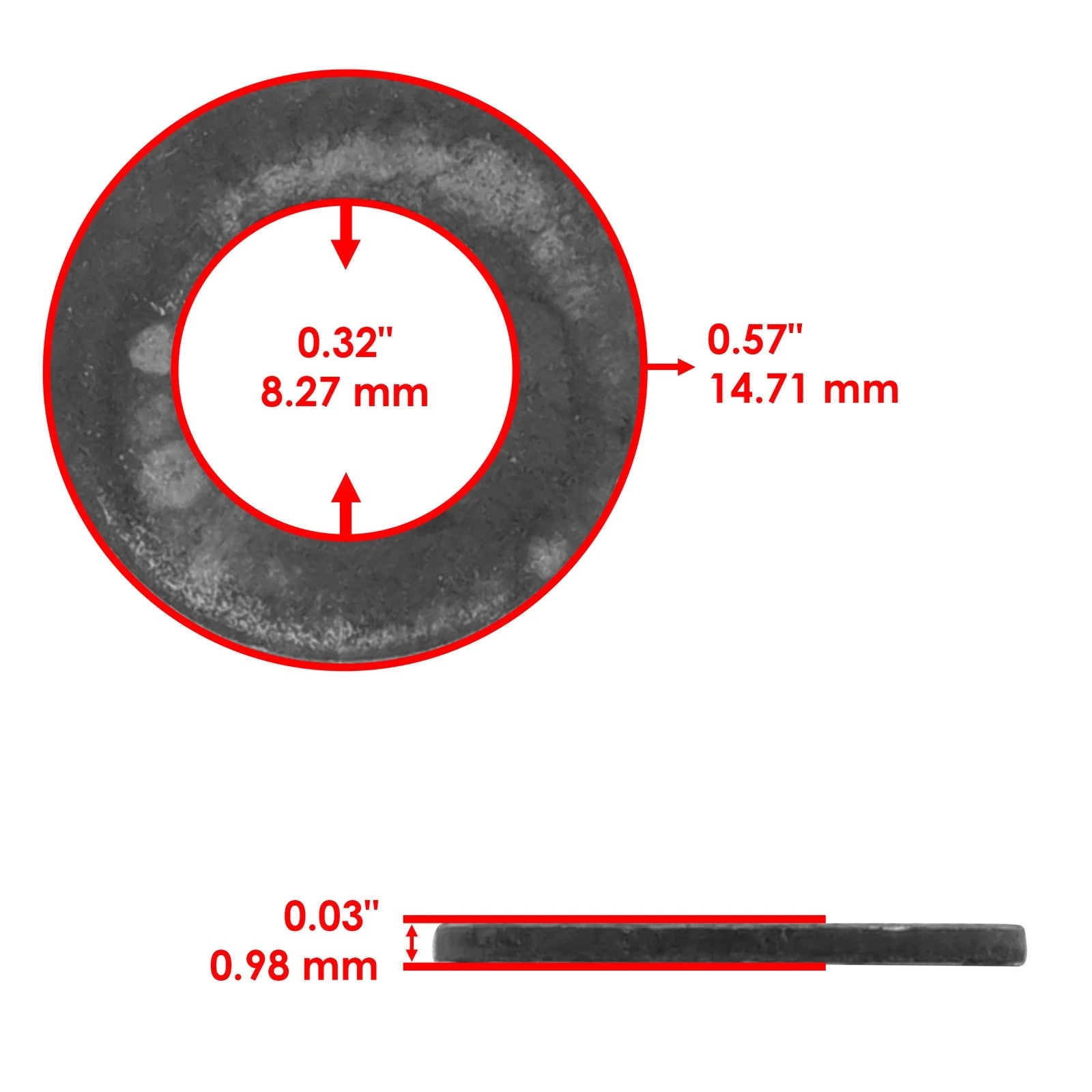 Caltric Water Pump Impeller Shaft Kit for Yamaha WR400F WR426F WR450F 1998-2015