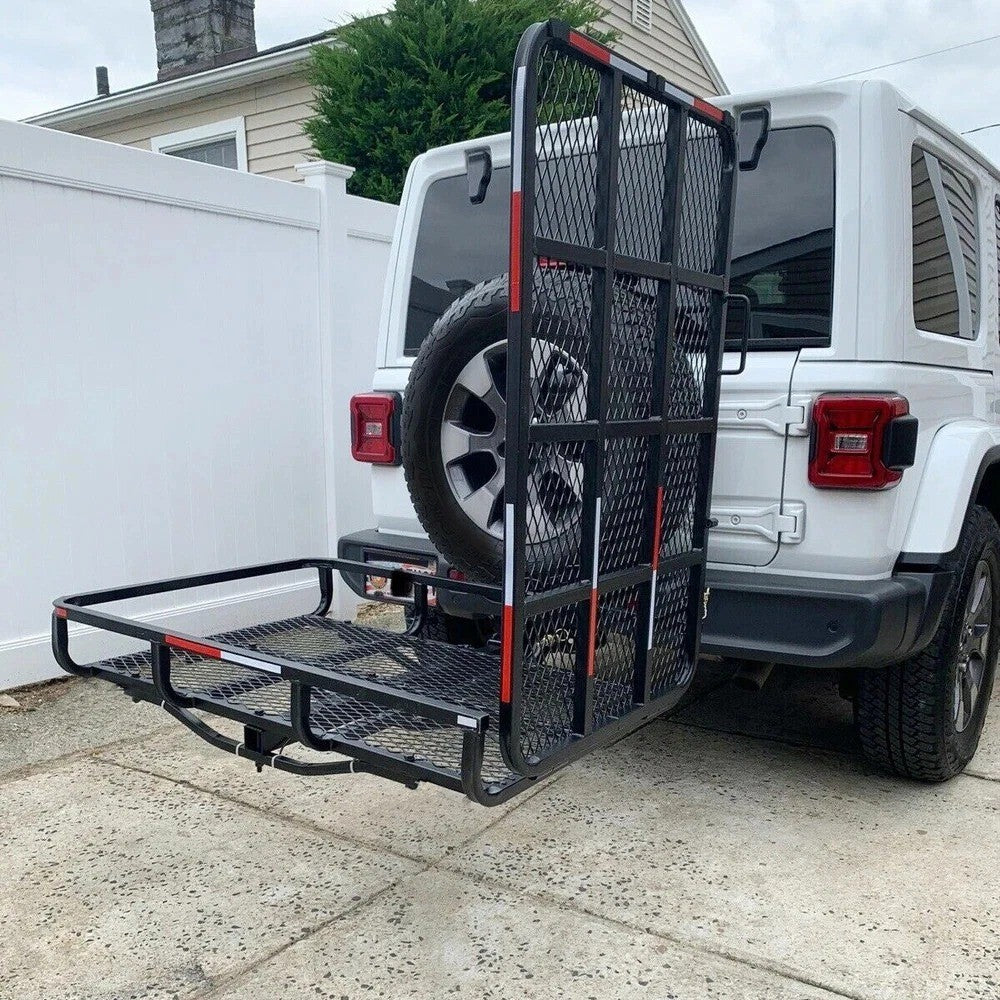 Mobility Scooter Carrier  Hitch Mount Electric Wheelchair Hitch Carrier W/ Ramp