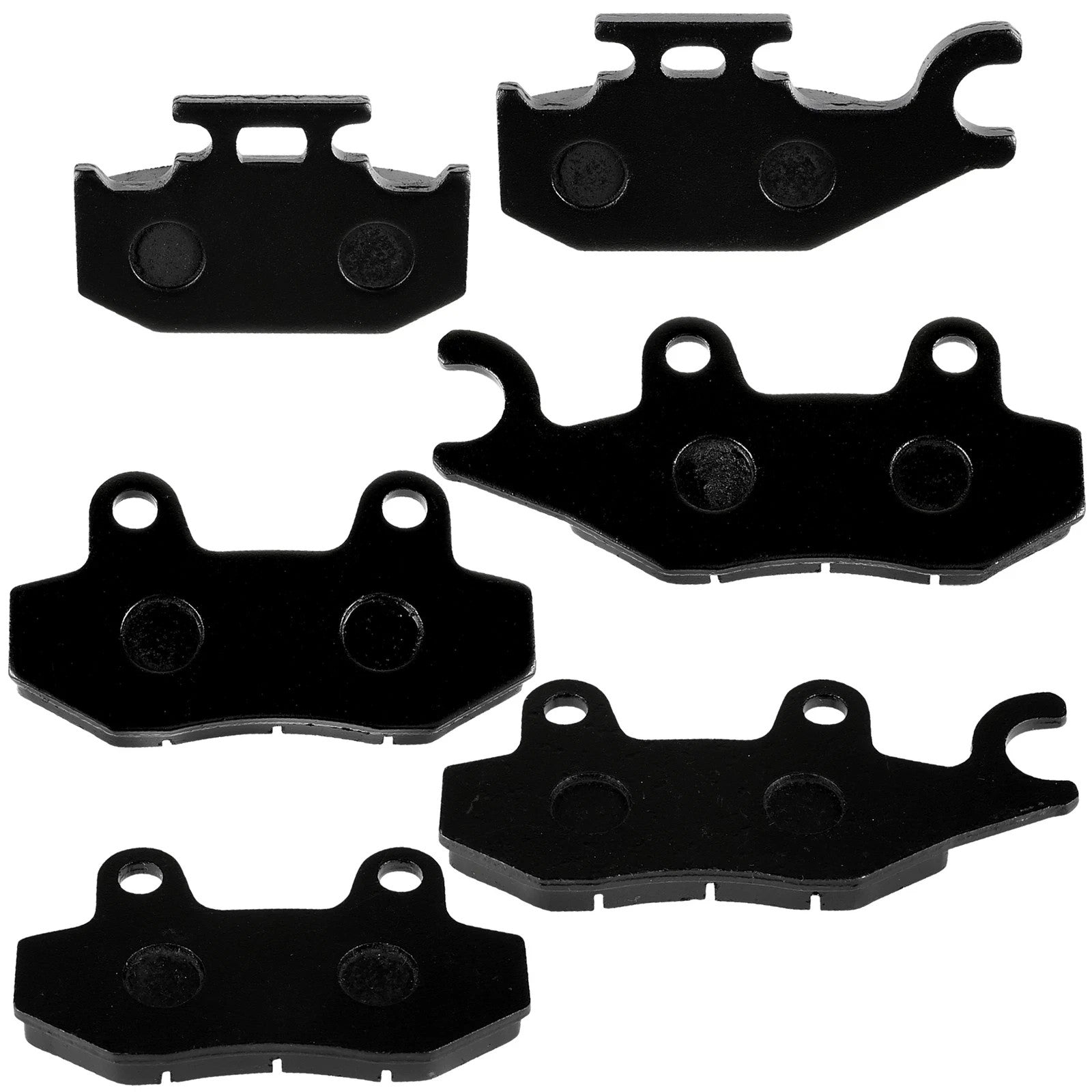 Front Rear Brake Pads for Yamaha Rhino 450 4X4 YXR450 2006-2009
