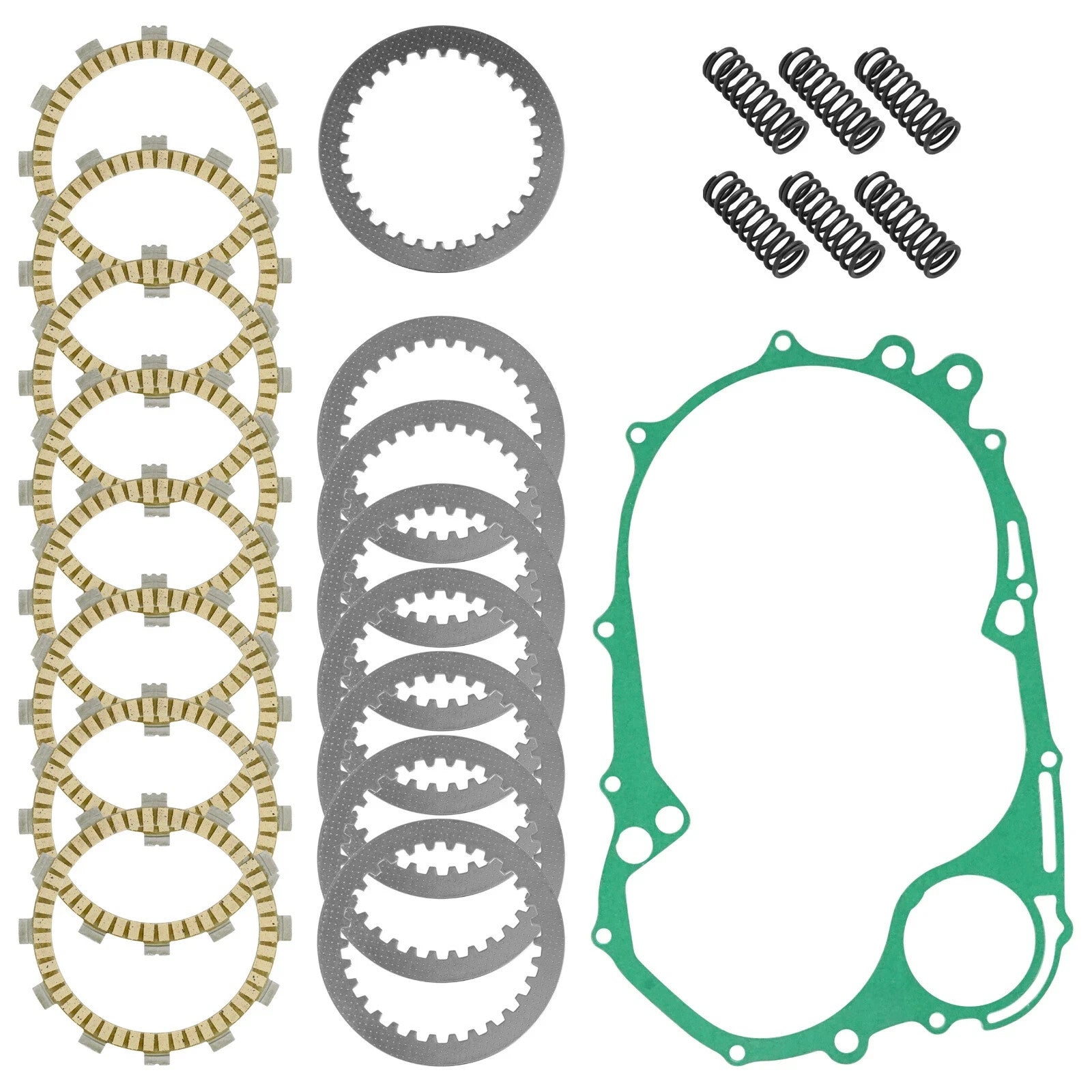 Clutch Friction Plates Gasket Kit for Yamaha XV750 XV750M Virago 750 1981-1997