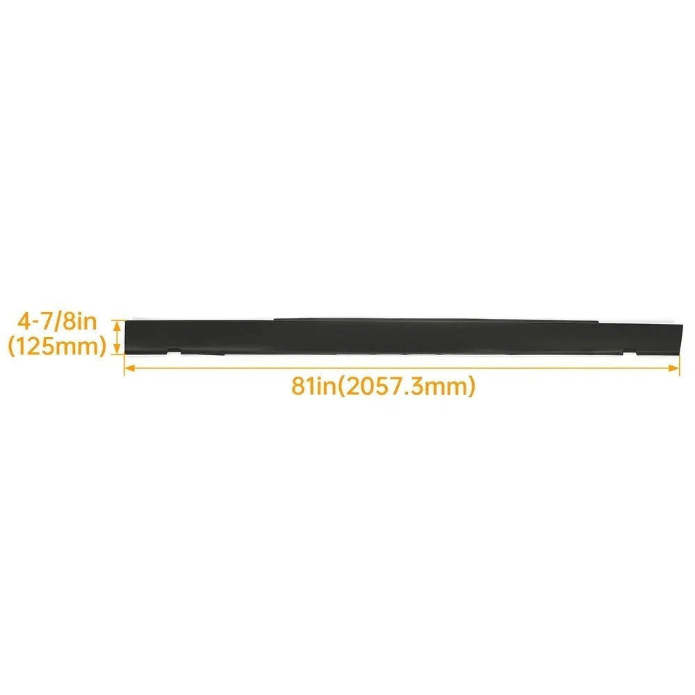 Driver Side Rocker Panel Side Skirt Extension For Dodge Challenger 08-14
