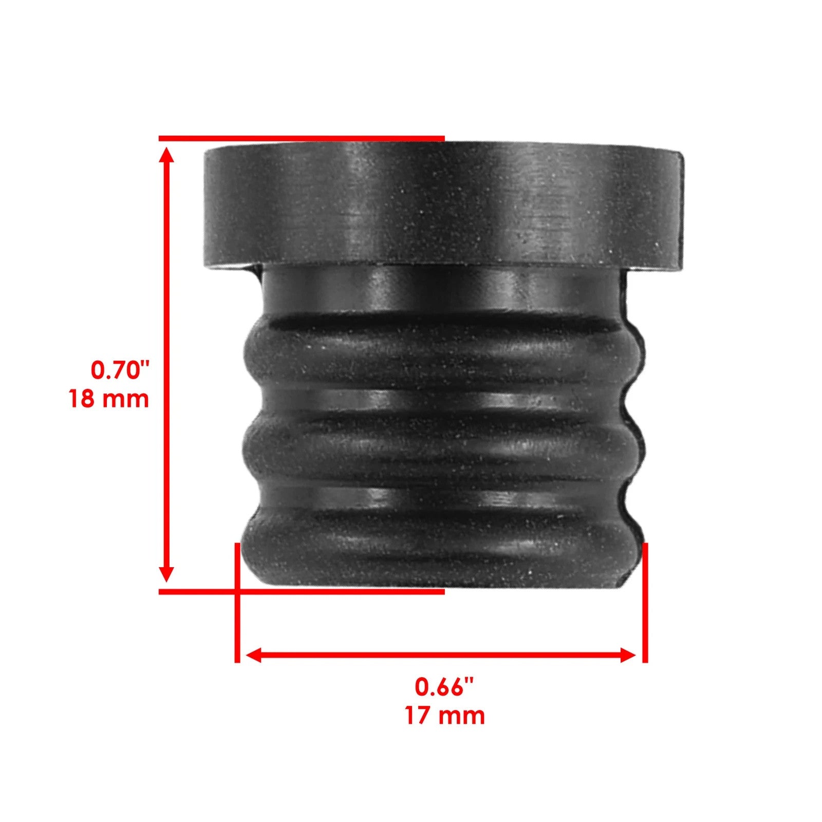 Caltric Fuel Pump Sealing Rubber Grommet Bush For Suzuki 15114-35F00
