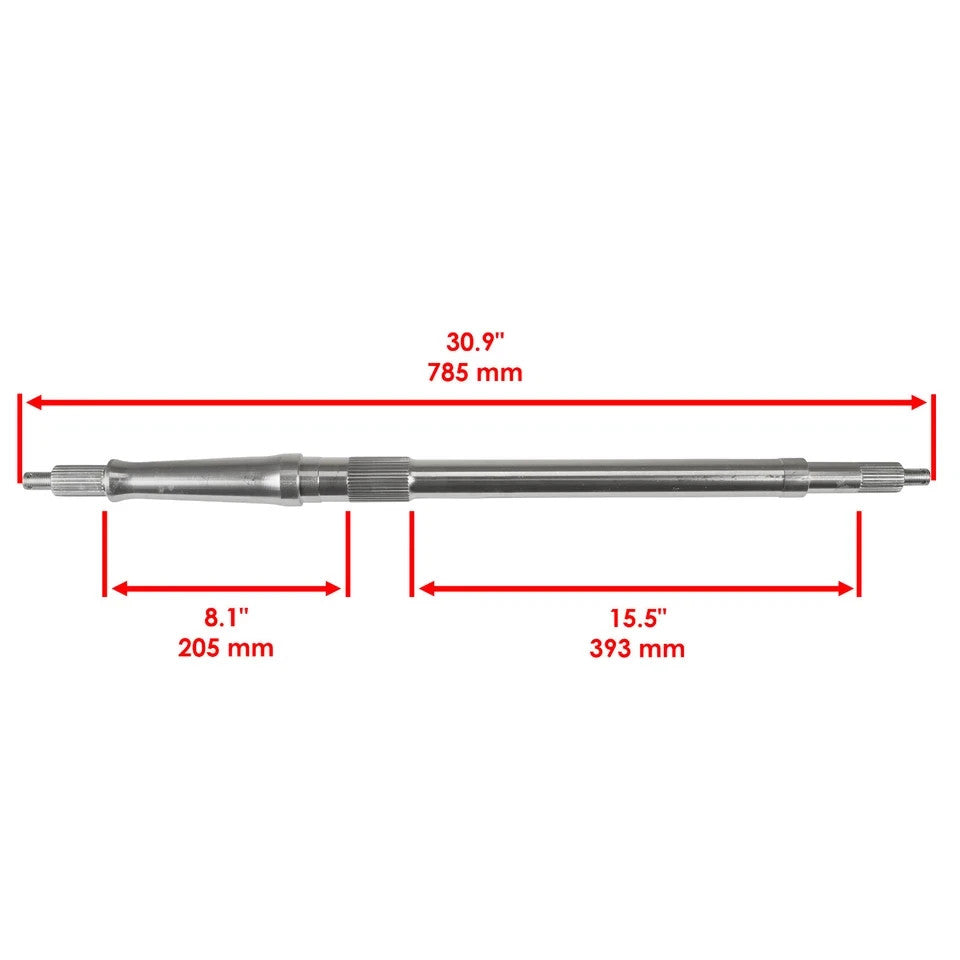 Rear Axle Shaft for Yamaha Timberwolf 250 YFB250 2WD 1992 1993 1994 1995