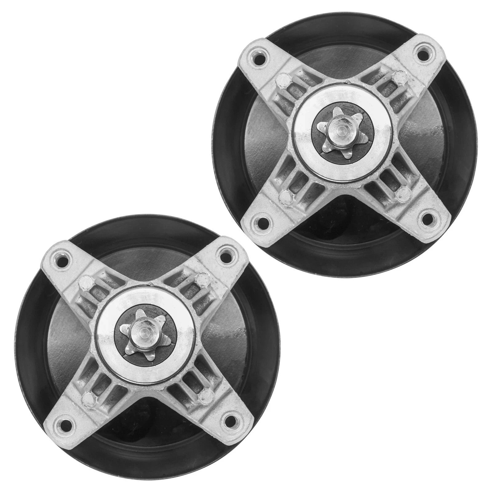 Caltric Spindle Assembly with Pulley Bolt For Cub Cadet RZT-L42 L46 S46 46"