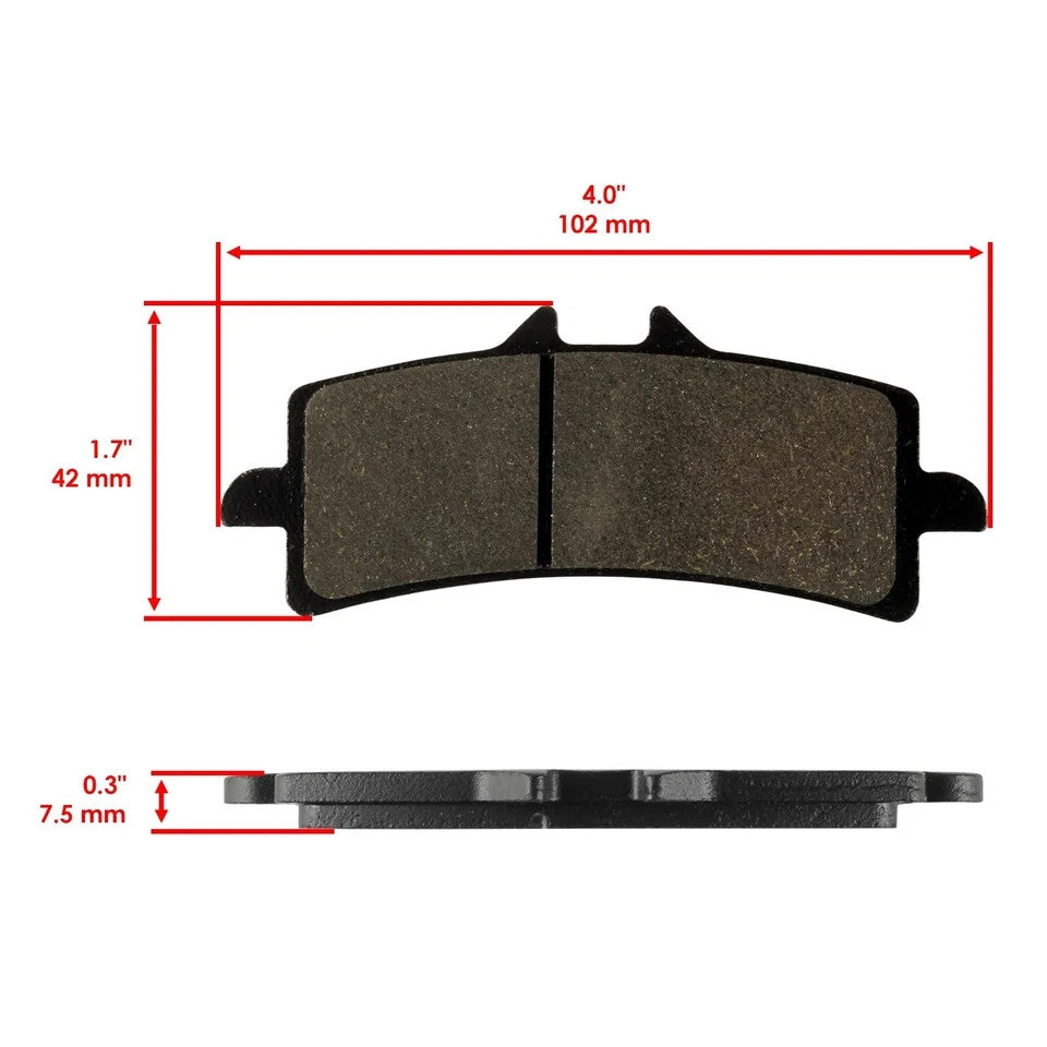 Front And Rear Brake Pads for BMW S1000Rr S1000 Rr Hp4 2013-2016