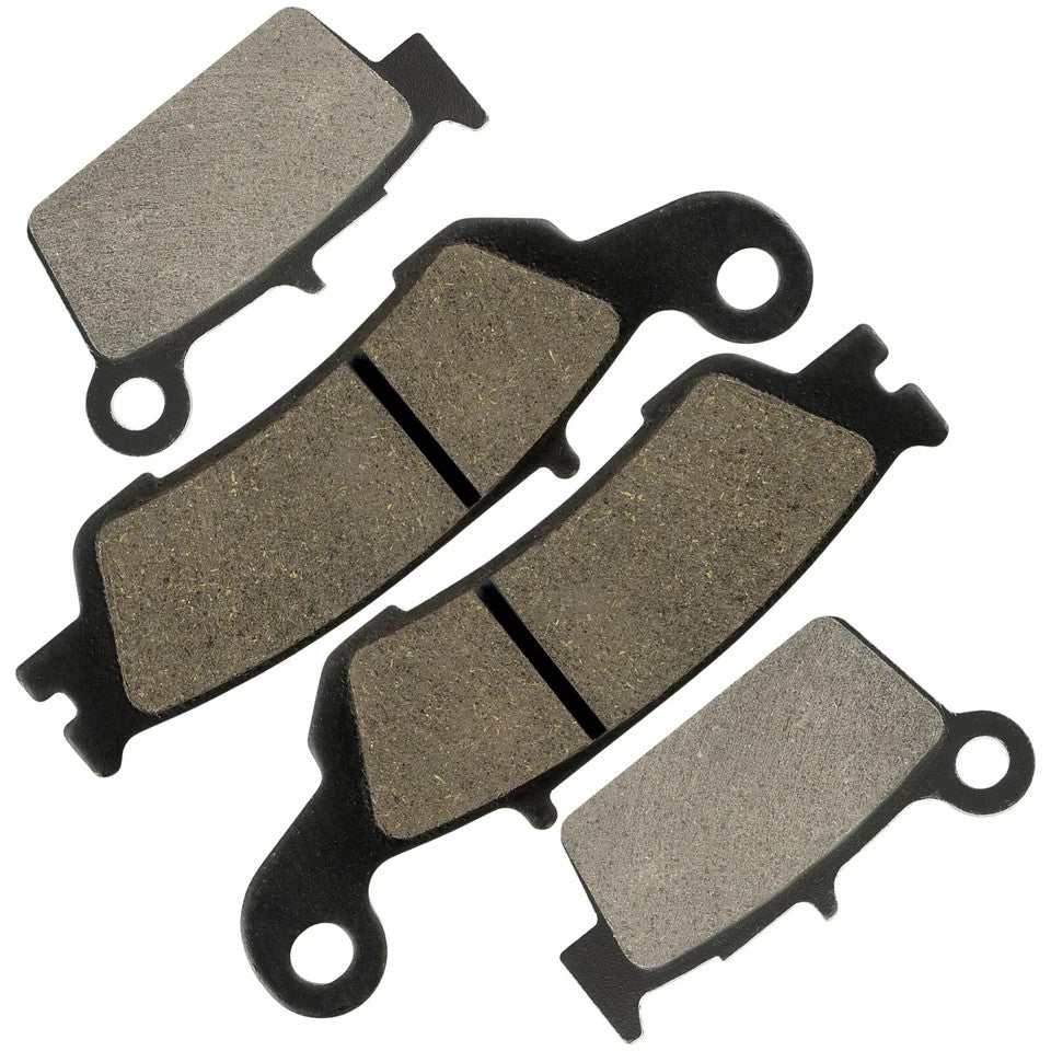 Caltric Front and Rear Brake Pads for Yamaha YZ450F 2008-2020 / YZ450FX 16-2020