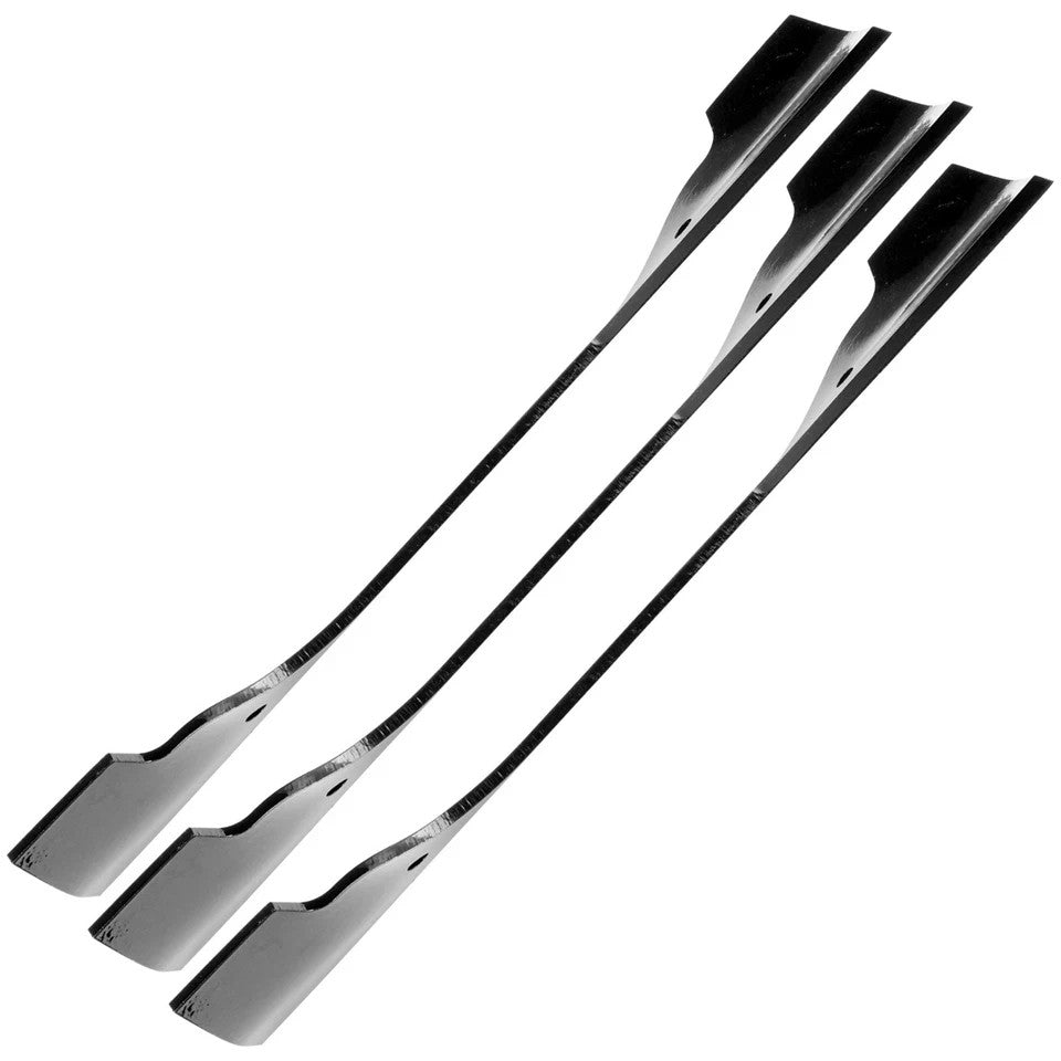 16 3/4 inch x 5 Point Star 48" Deck Notched High Lift Blade For Husqvarna Poulan