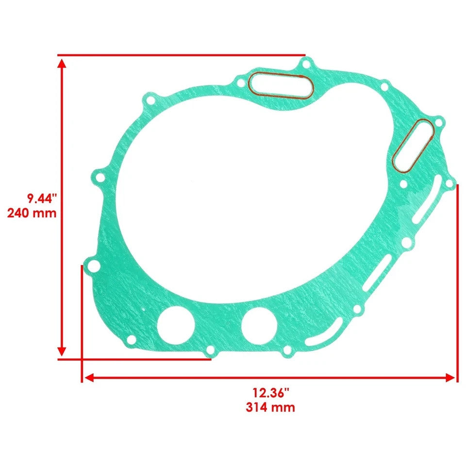 Clutch Inner Cover & Stator Cover Gaskets for Suzuki SV650 SV650S 1999-2002