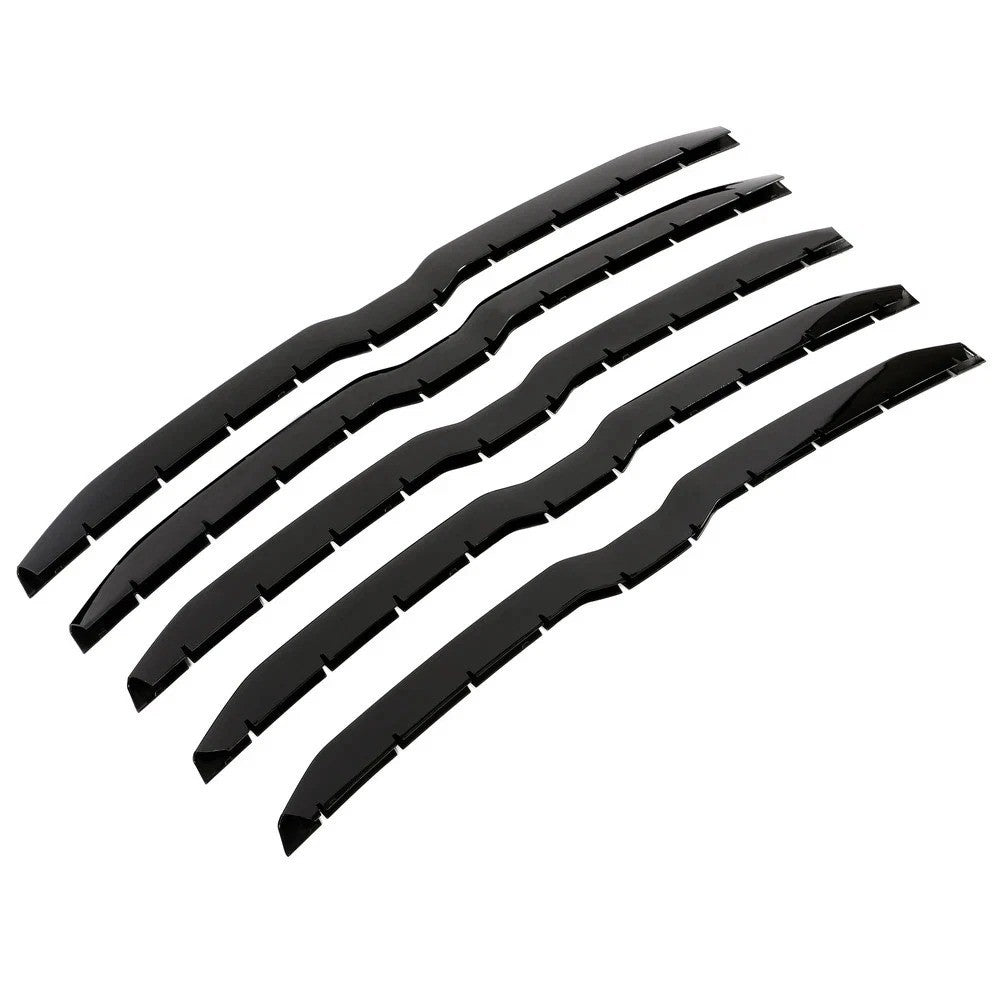 For 2019-2023 Dodge Ram 1500 Grille Cover Insert Grill Overlay Trim Gloss Black