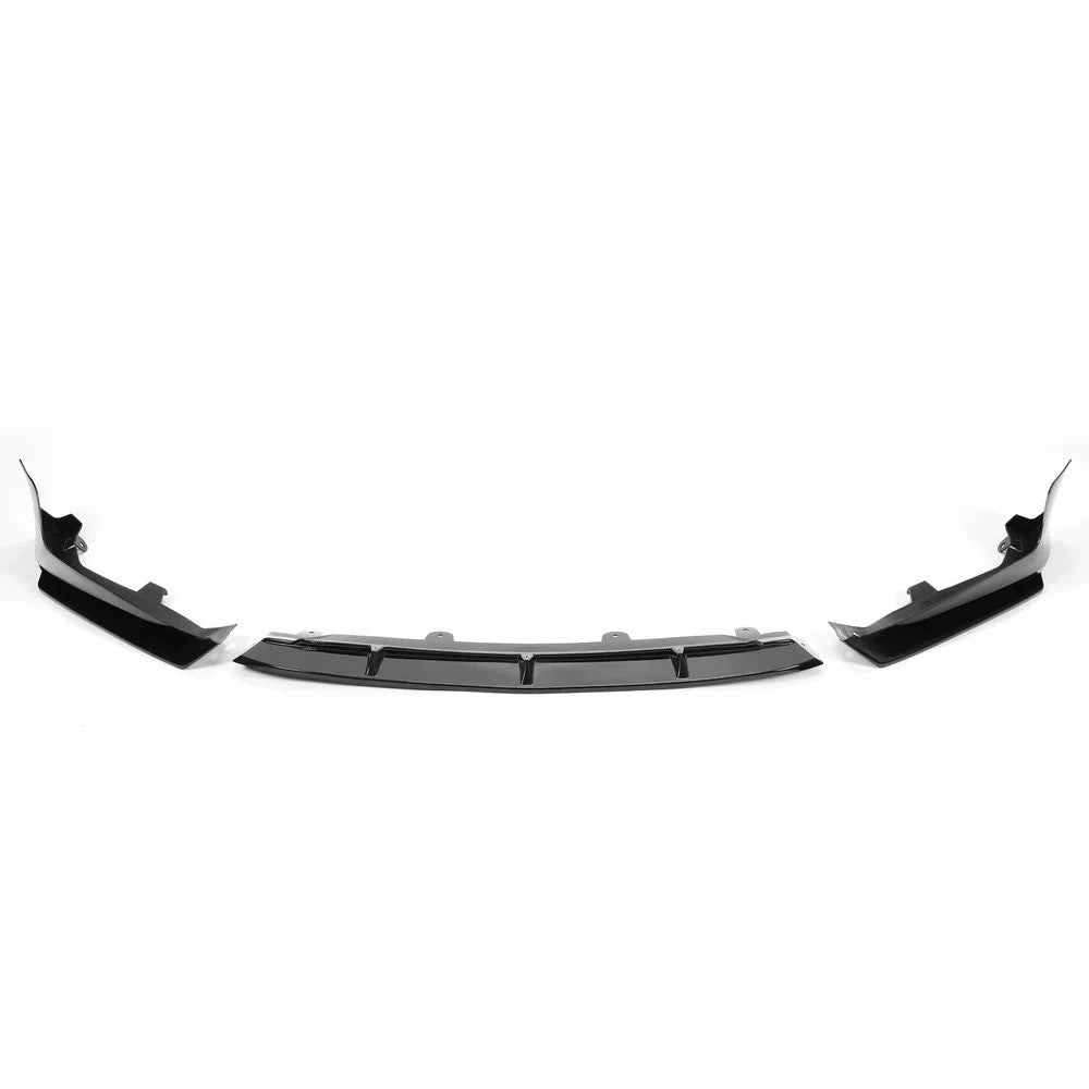 Front Bumper Lip Splitter YF Style Glossy Black For 2018 2019 2020 Honda Accord