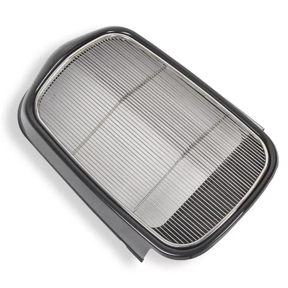 FOR 1932 MODEL B/BB/18 STAMPED STEEL FRONT GRILLE SHELL+STAINLESS GRILL INSERT