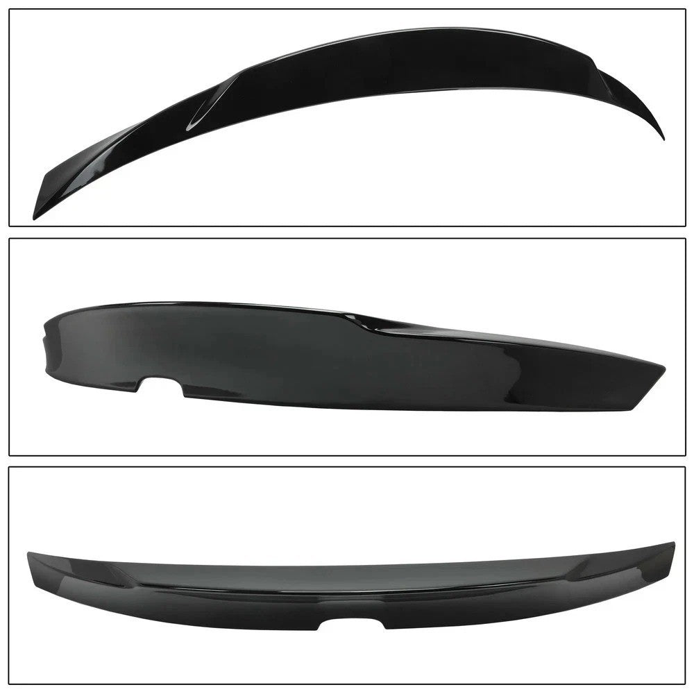HECASA FOR 2018 19 20 21 22 HONDA ACCORD SEDAN BLACK DUCKBILL TRUNK SPOILER LIP