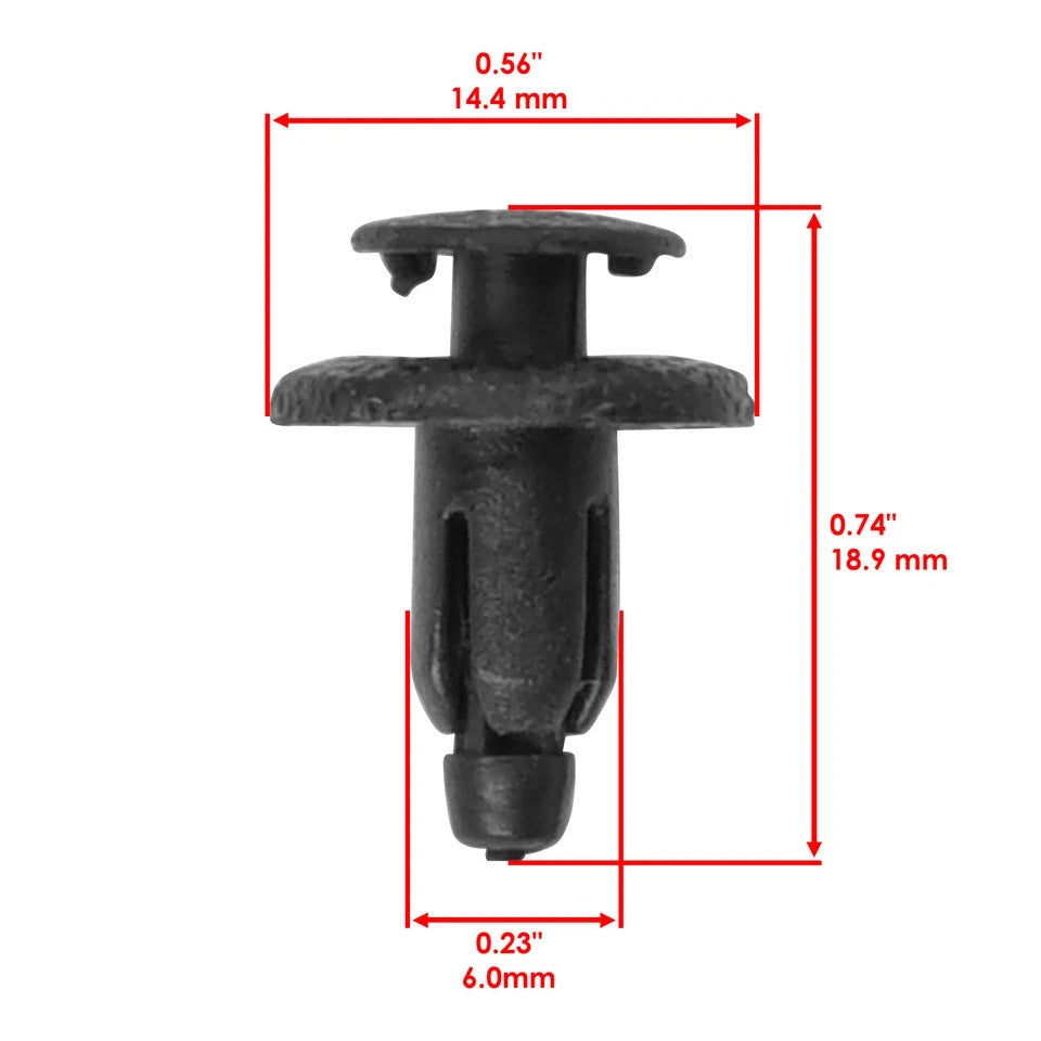 Caltric 90269-06081-00 90269-06062-00 90269-06008 90269-07007 Rivets For Yamaha