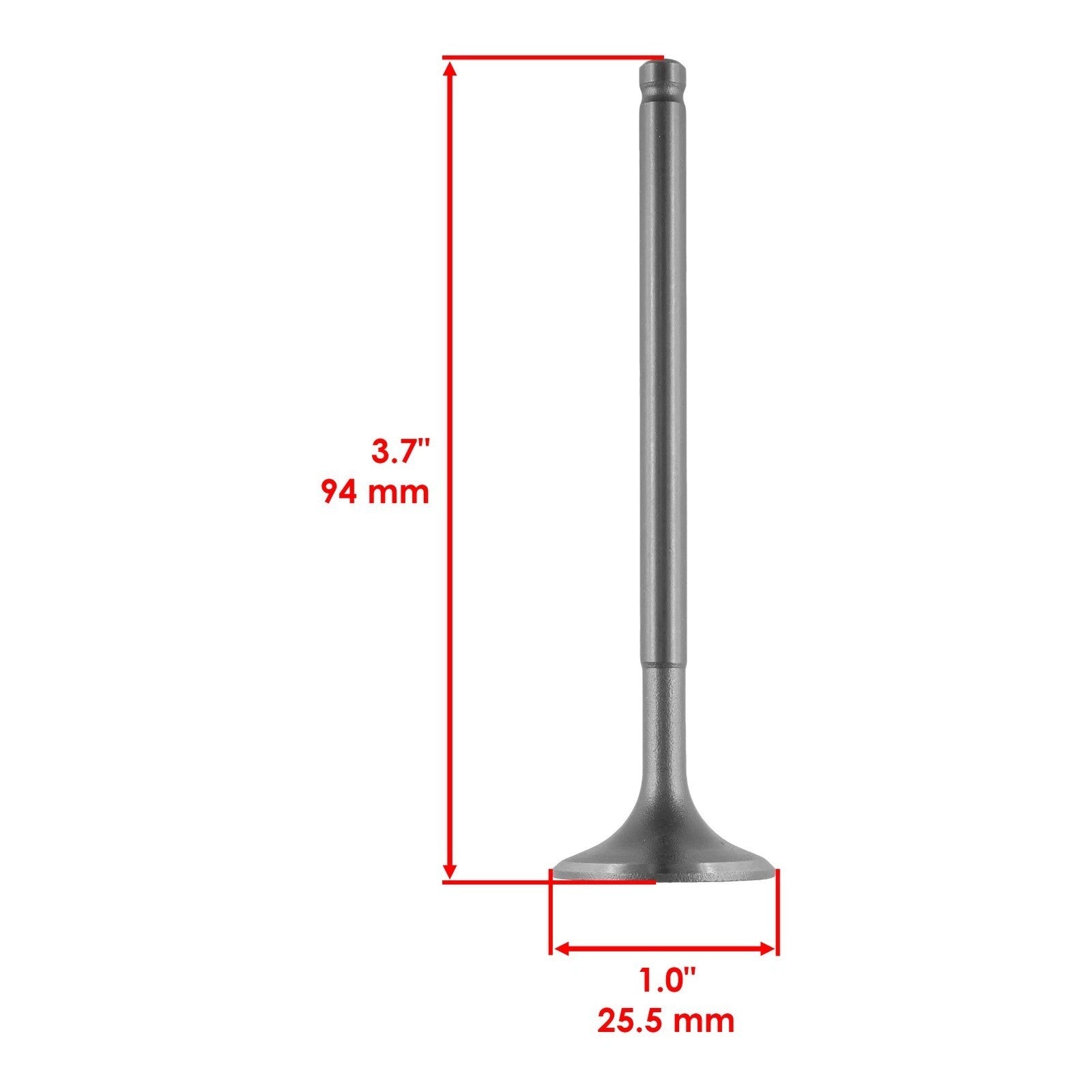Intake & Exhaust Valve for Honda TRX250X 1987-1992