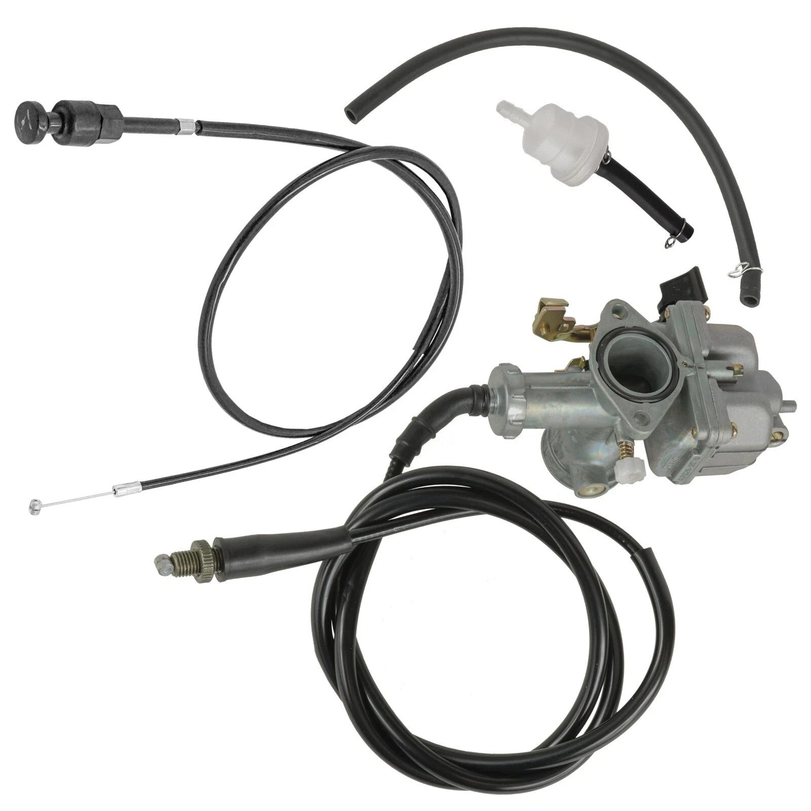 Carburetor W/ Choke Throttle Cable For Honda TRX250EX Sportrax 250 2X4 2001-2005