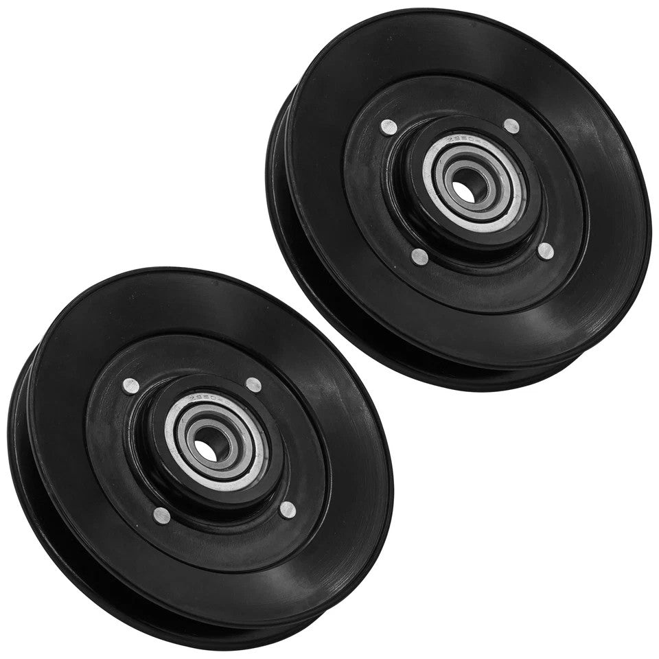 Caltric AM130098 Deck Idler Pulleys For John Deere F620 F680 F687 48" 54" 60"