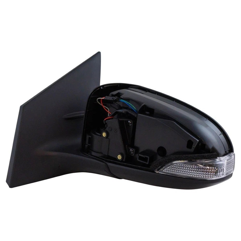Mirror Power Folding Heated Signal Smooth Black Pair for 2016-2016 Scion iM