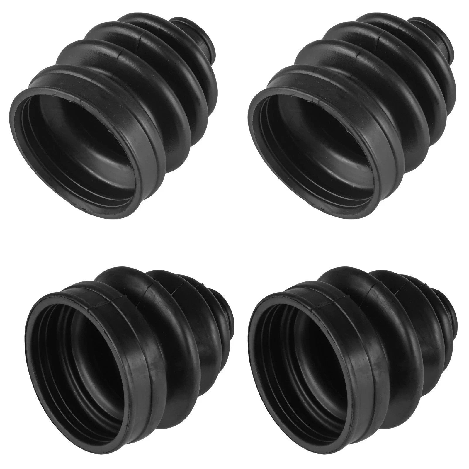 2 Front Axle Inner Outer CV Boot Kit for Yamaha Big Bear 350 YFM350FW 4X4 87-97