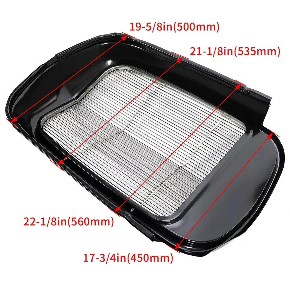 FOR 1932 MODEL B/BB/18 STAMPED STEEL FRONT GRILLE SHELL+STAINLESS GRILL INSERT