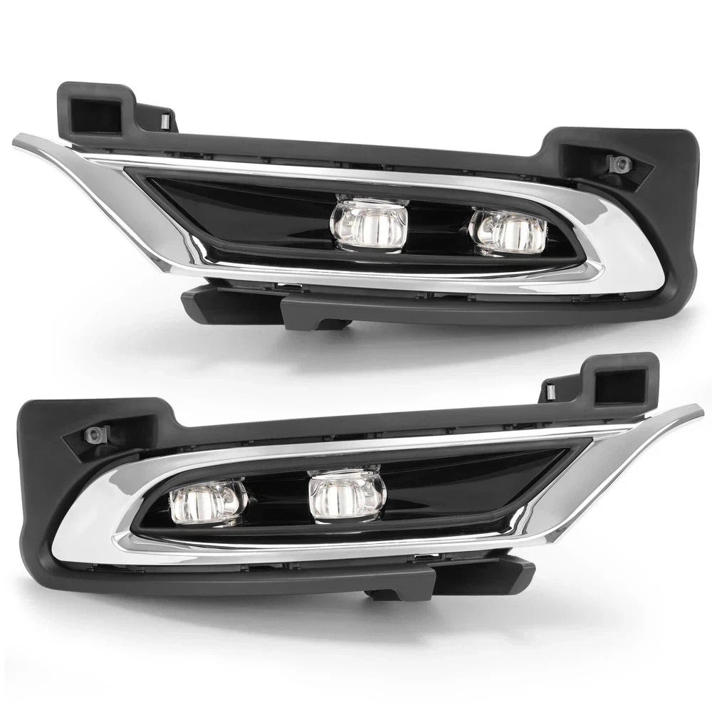 HECASA For Chrysler 300 2015-2024 LED Fog Lights Bumper Driving Lamps Left&Right