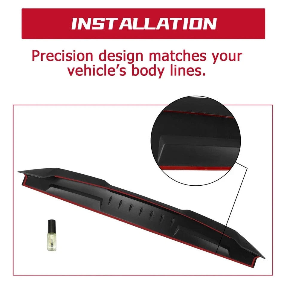 HECASA For 2009-2021 Dodge Ram 1500 2500 3500 Truck Tailgate Spoiler Cover