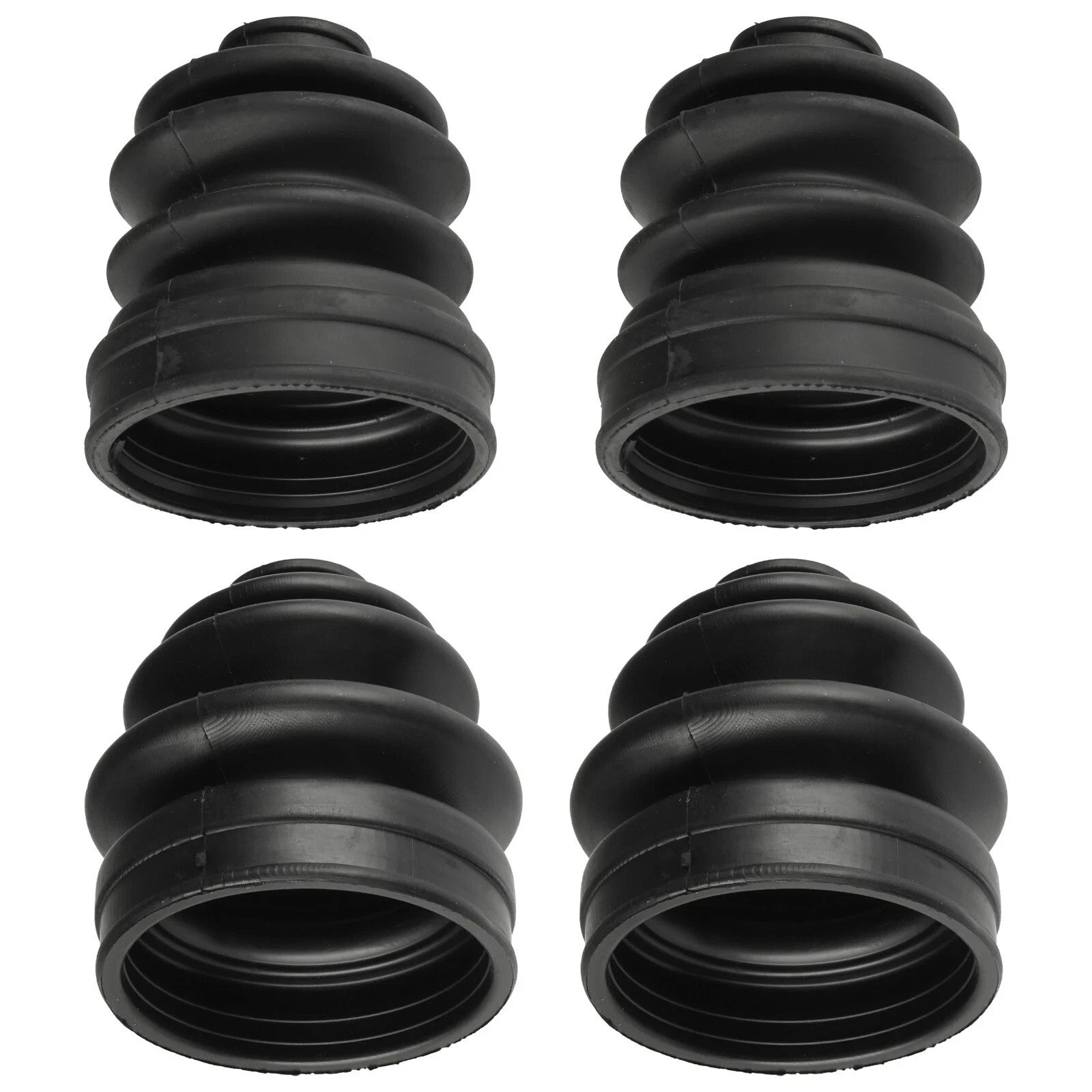 4 Rear Axle Inner Outer CV Boot Kit for Yamaha Rhino 450 YXR450F 4WD 2006-2009