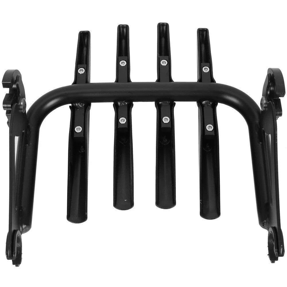 Black Detachable Stealth Luggage Rack For Harley Touring Street Glide 2009-2026
