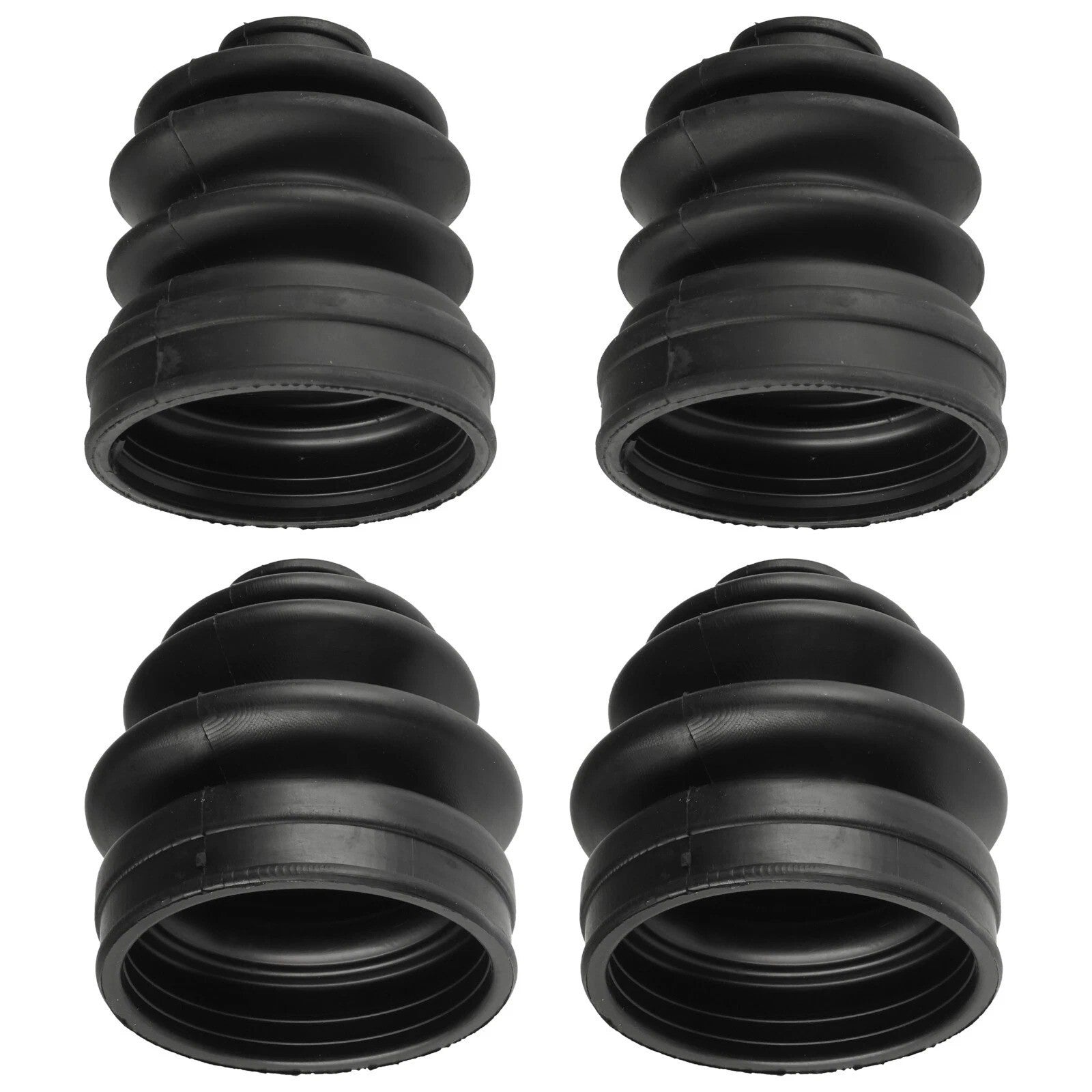 4 Rear Axle Inner Outer CV Boot Kit for Yamaha Rhino 450 YXR450F 4WD 2006-2009