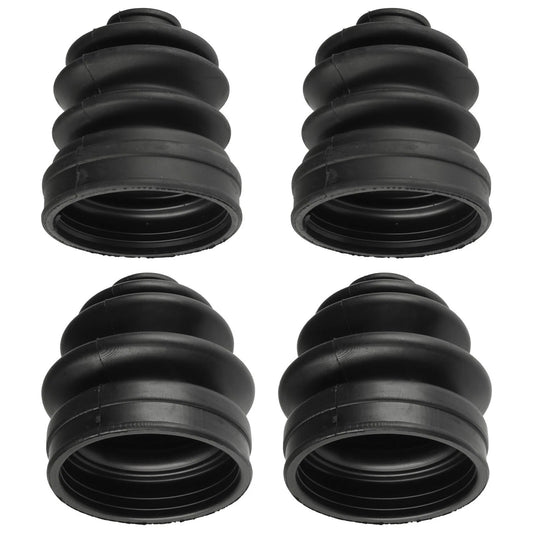 4 Rear Axle Inner Outer CV Boot Kit for Yamaha Rhino 450 YXR450F 4WD 2006-2009