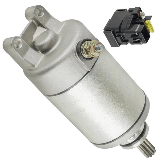 Starter & Relay Solenoid for Suzuki LT-Z400 LT-Z400F Quadsport Z400 2003-2008