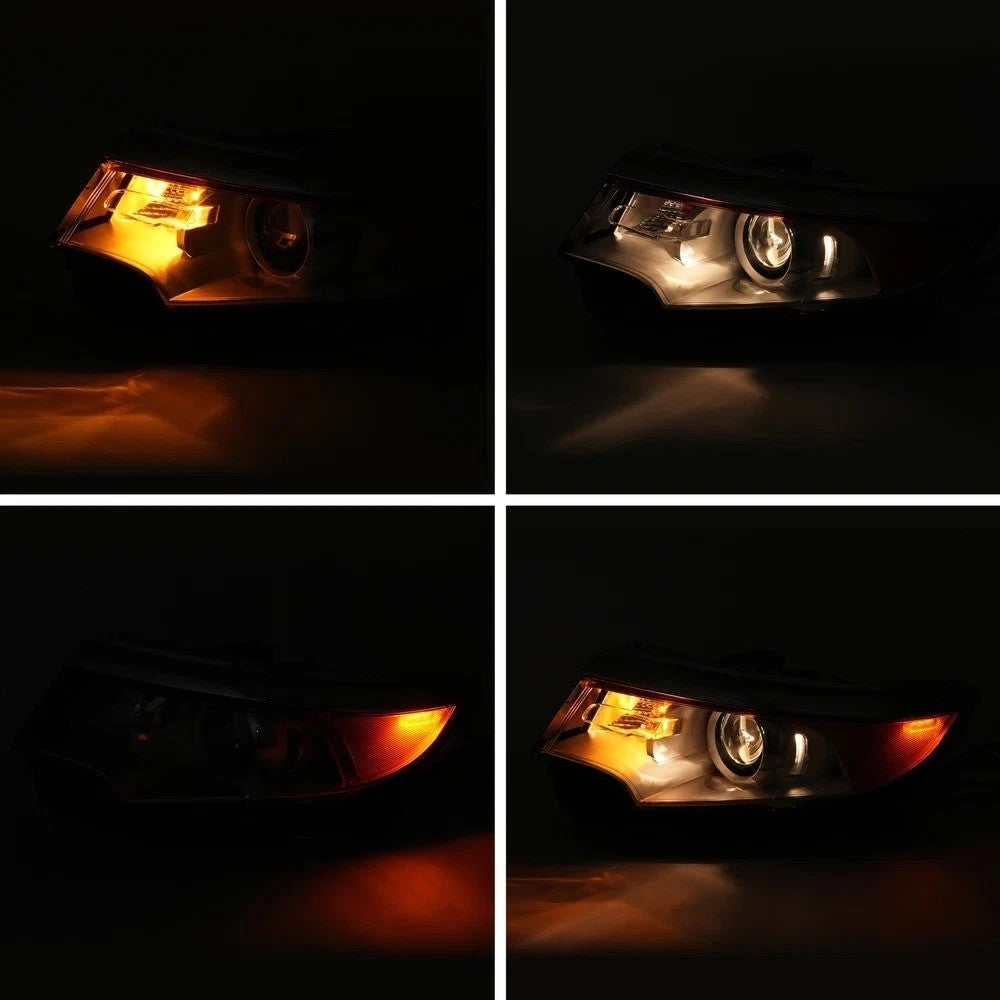 5 Plugs Projector Headlight Assembly For Ford Edge 2011-2014 Halogen Driver Side