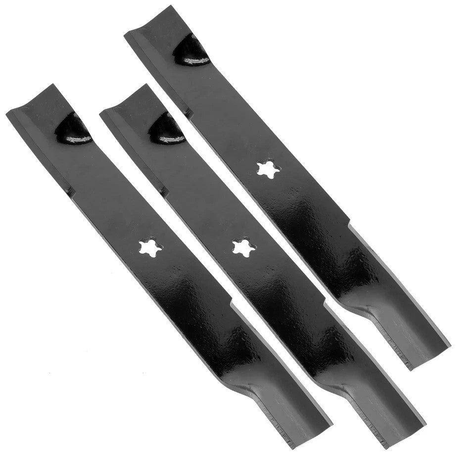 Caltric 17 3/4 inch x 5 Point Star 52" Deck High Lift Blade For Husqvarna