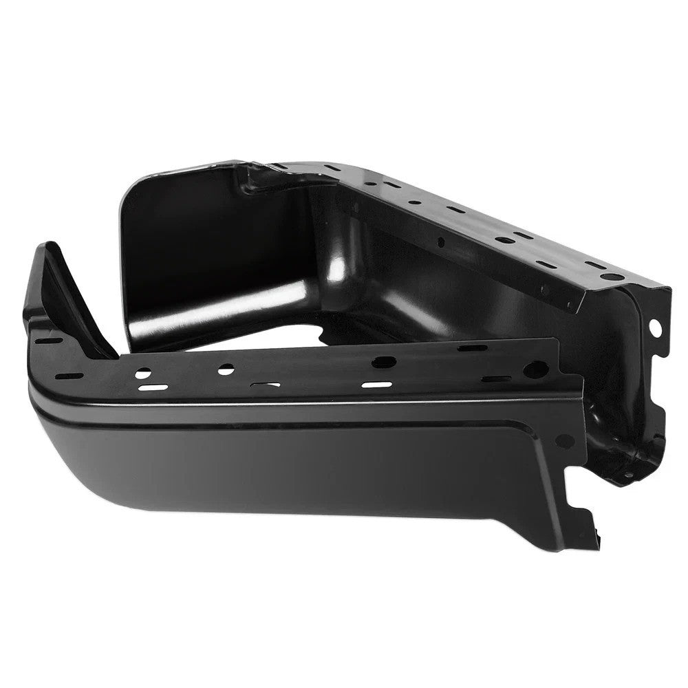 Black Rear Step Bumper End Face Bar For 2009-2014 Ford F-150 Pickup Left & Right