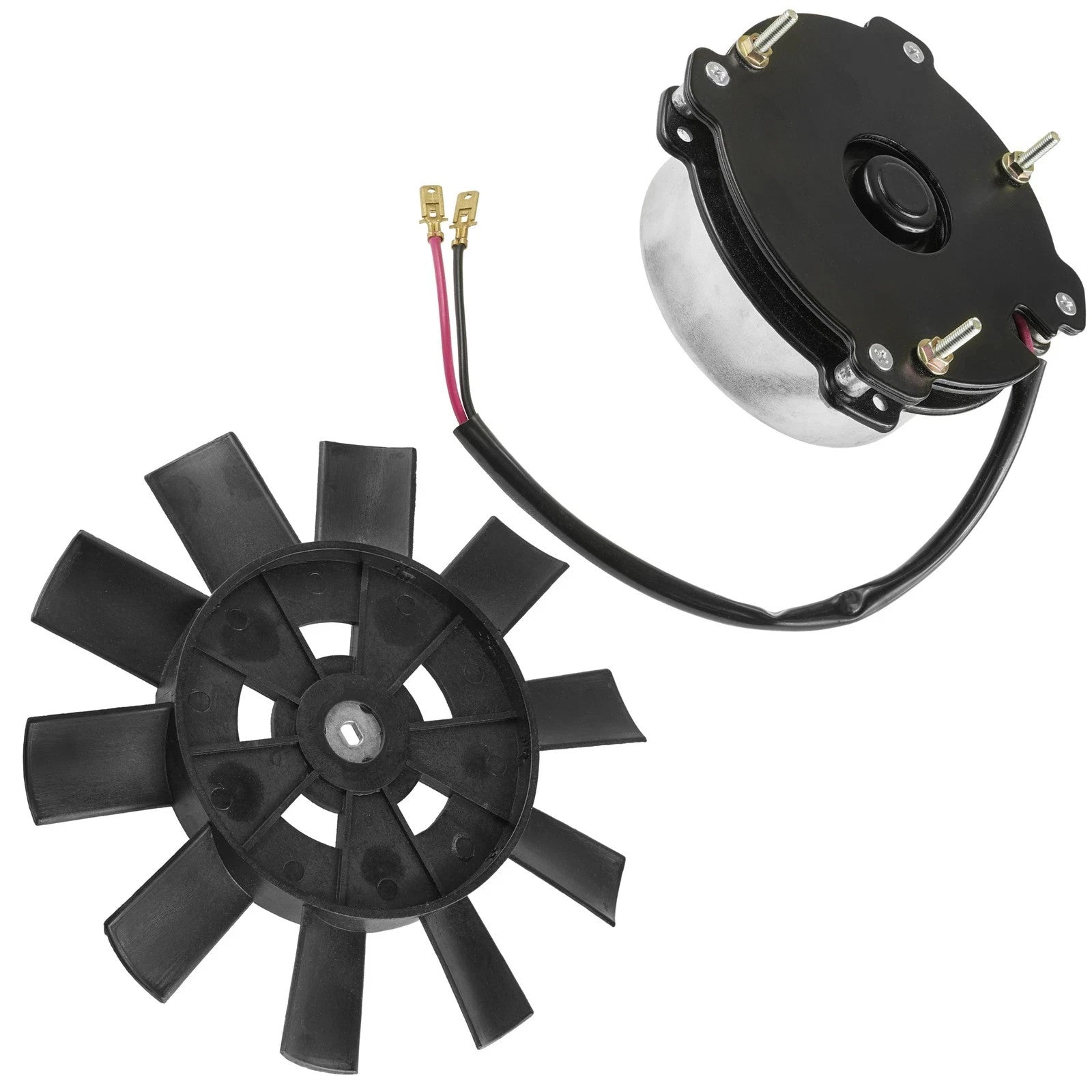 Radiator Cooling Fan Motor for Polaris Scrambler 500 400 400L 2X4 4X4 1994-2000
