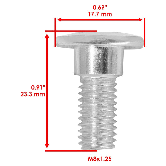 2 Kick Start Starter Lever Pedal Stud Bolt fits Kawasaki KX500 1992 1993-2004