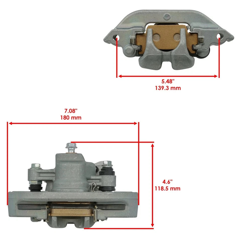 Caltric 45250-HP0-B81 45150-HP0-B81 Front Right & Left Brake Caliper For Honda