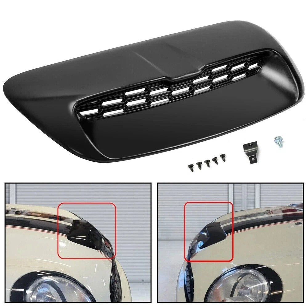 HOOD SCOOP For 07-13 MINI R57 R58 R56 R55 R59 COOPER S Air Intake Vent