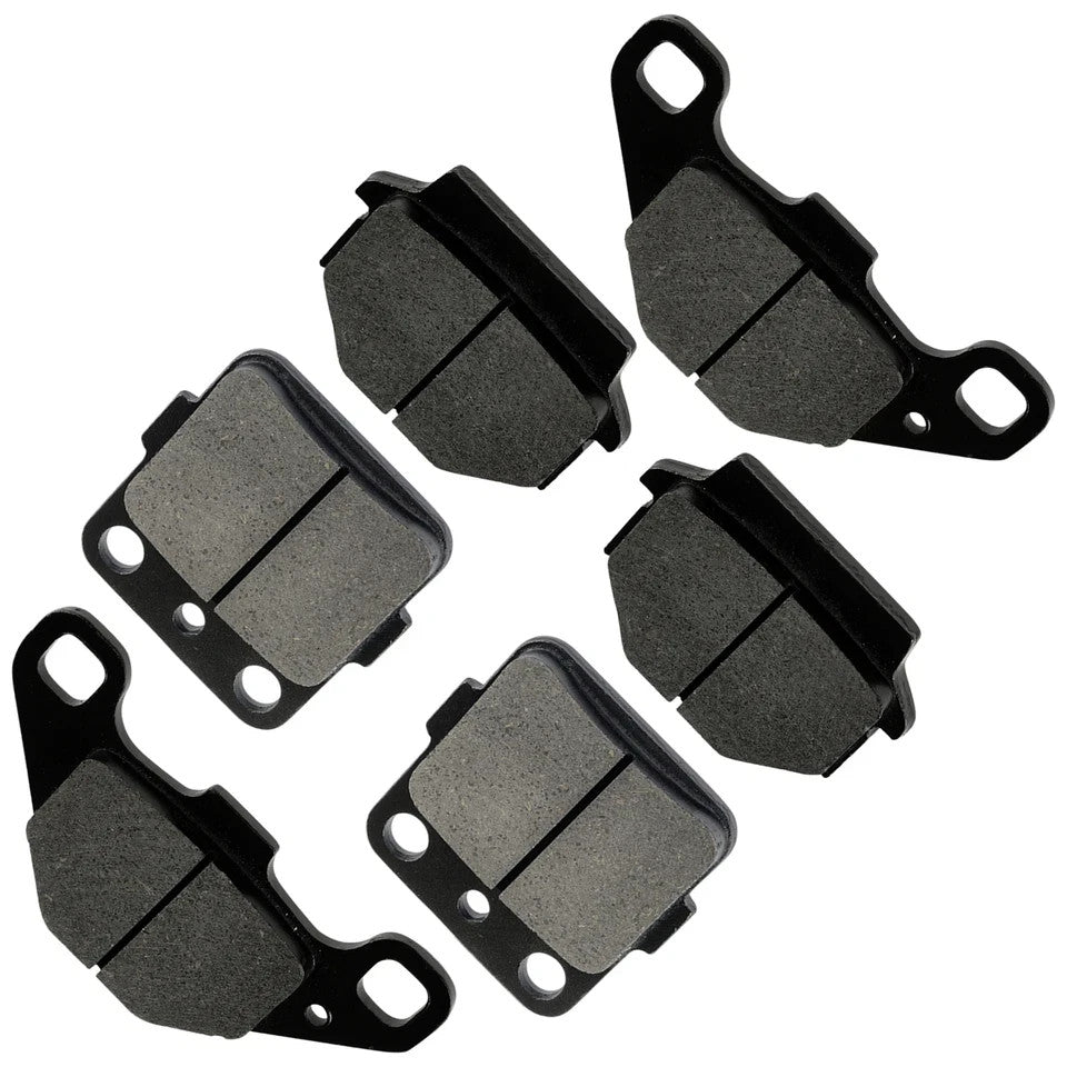 Front Rear Brake Pads for Suzuki LT250S Quadsport 250 1989 1990