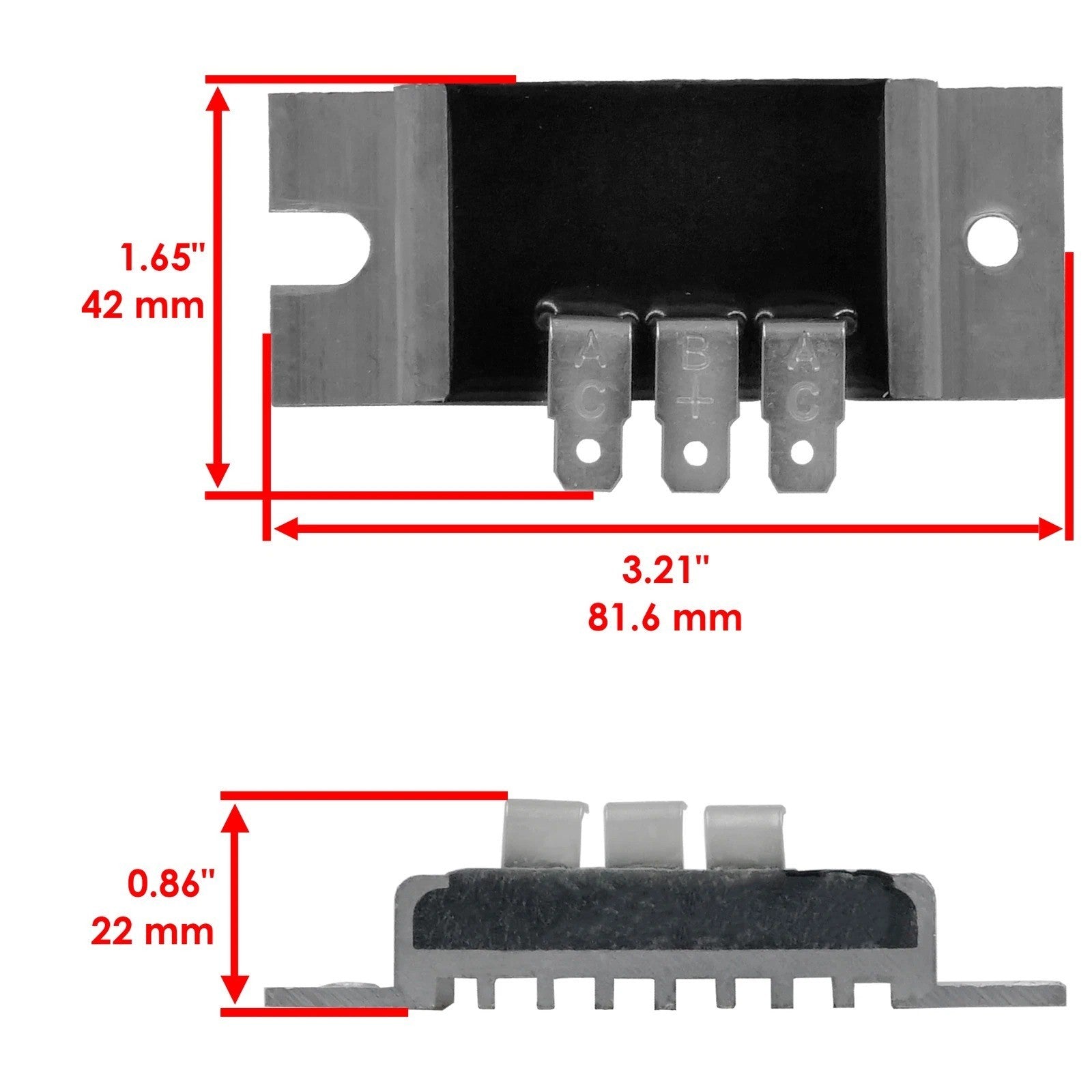 Regulator Rectifier For John Deere Z920A Z920R Z925A Z930A  Z950A Z960A Z960R