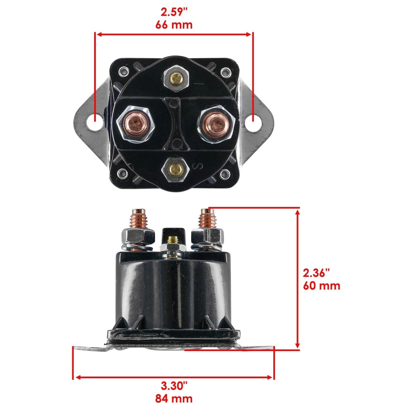Starter Solenoid Relay Switch for Mercury Marine SAZ4201AHY SAZ5201AHY