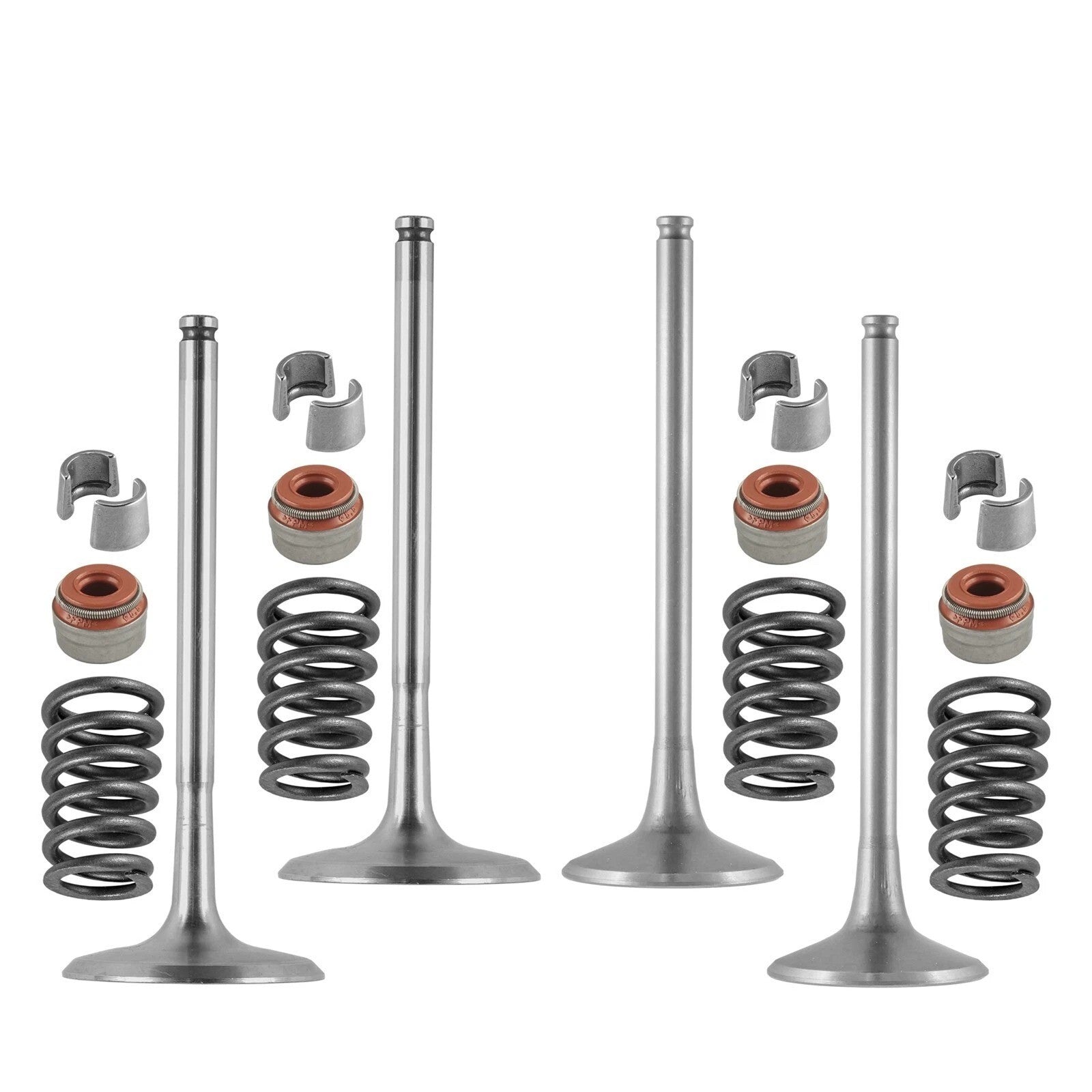 Caltric Intake & Exhaust Valve Kit For Can-Am CanAm Maverick 1000R 4x4 2014-2018