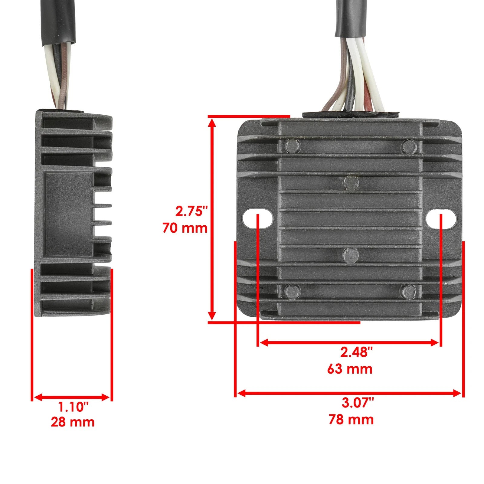 Regulator Rectifier for Yamaha Timberwolf 250 YFB250 2WD 1995 1996