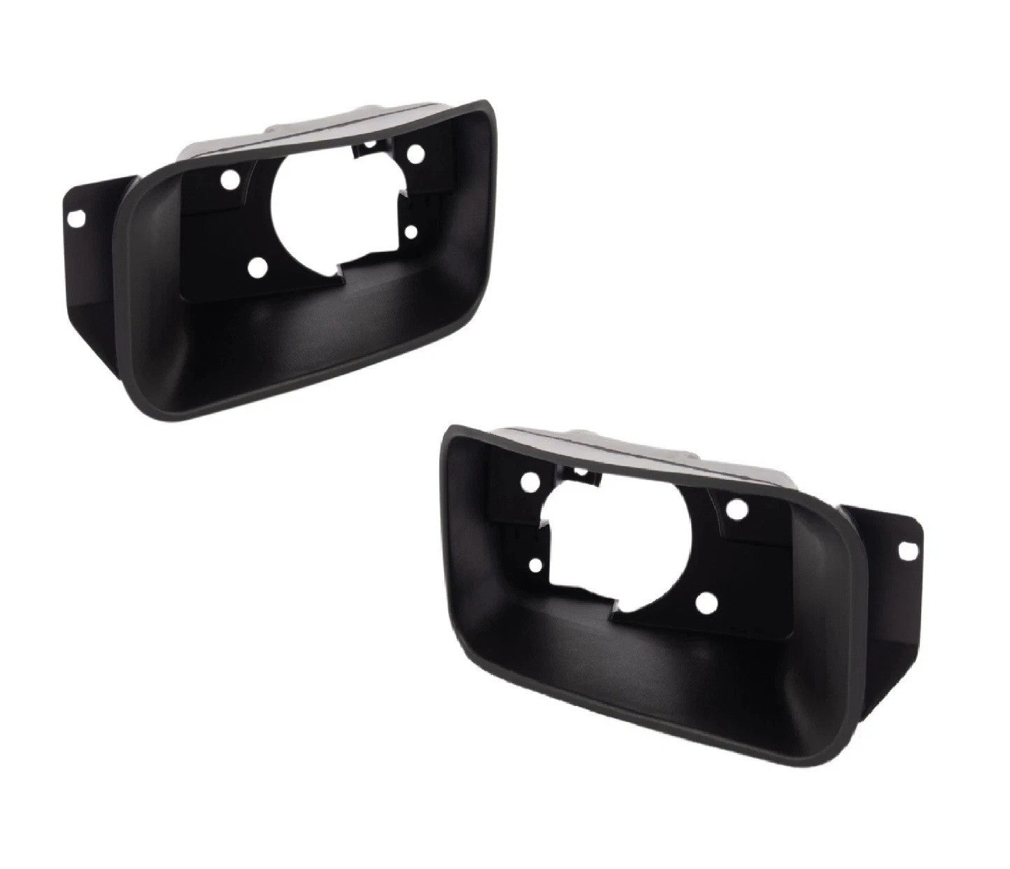 Front Fog Light Bracket Black Fits 11-14 Silverado 2500 HD Silverado 3500 HD